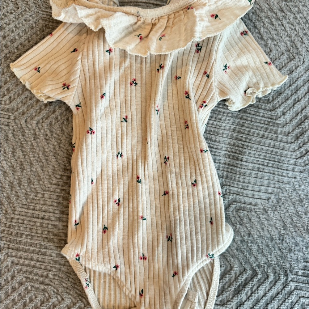 Zara toddler girl bodysuit size 3/4